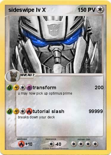 Pokemon sideswipe lv X 