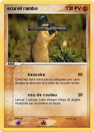 Pokemon ecureil rambo