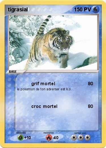 Pokemon tigrasial