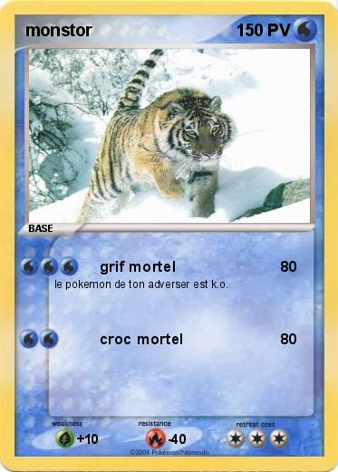 Pokemon monstor