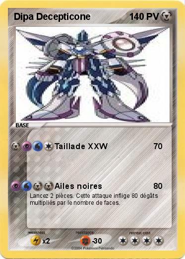 Pokemon Dipa Decepticone