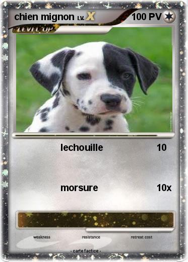 Pokemon chien mignon