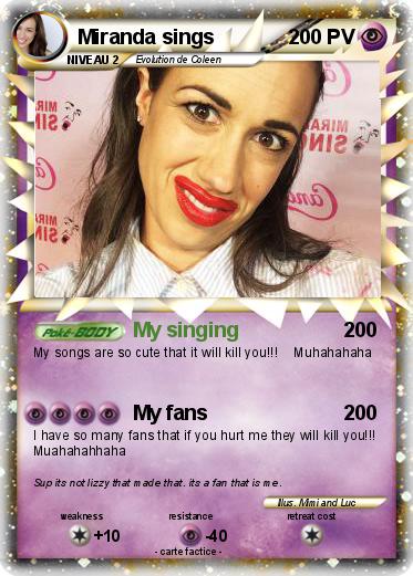Pokemon Miranda sings