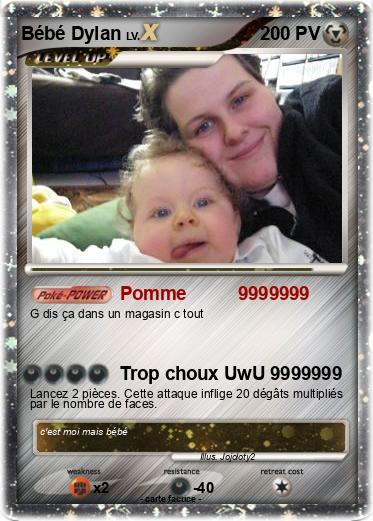 Pokemon Bébé Dylan