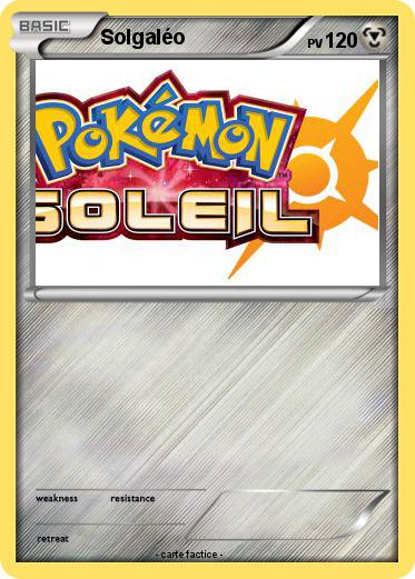 Pokemon Solgaléo
