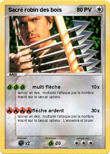 Pokemon Sacré robin des bois