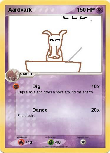 Pokemon Aardvark