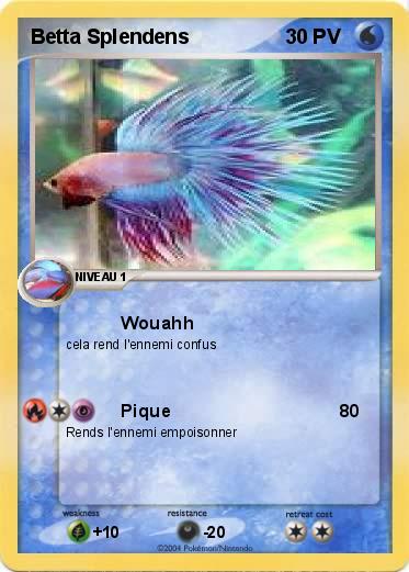 Pokemon Betta Splendens