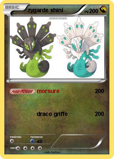 Pokemon zygarde shini