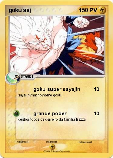Pokemon goku ssj