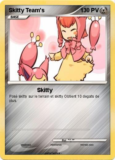 Pokemon Skitty Team's