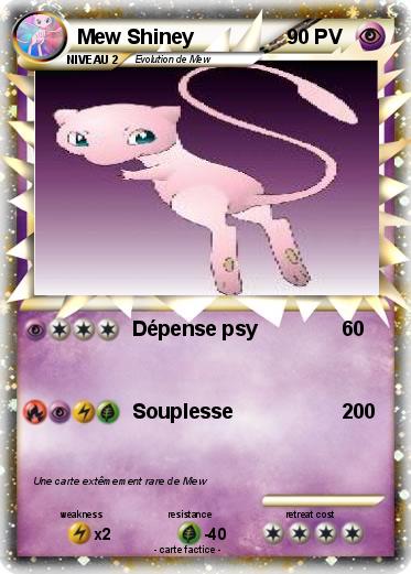 Pokemon Mew Shiney