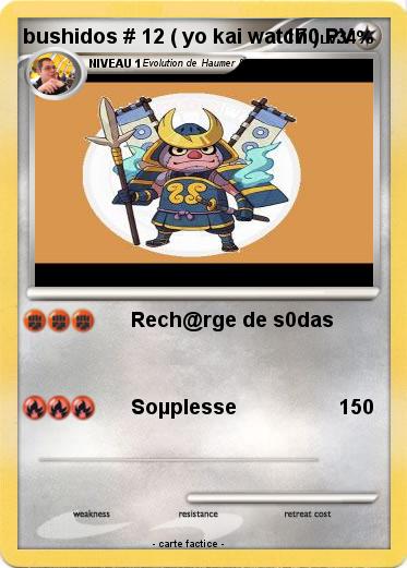 Pokemon bushidos # 12 ( yo kai watch )