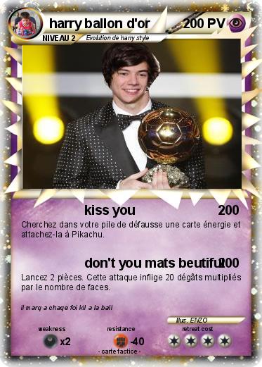 Pokemon harry ballon d'or