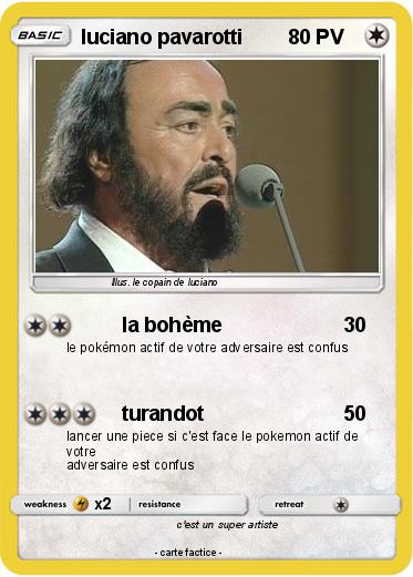 Pokemon luciano pavarotti