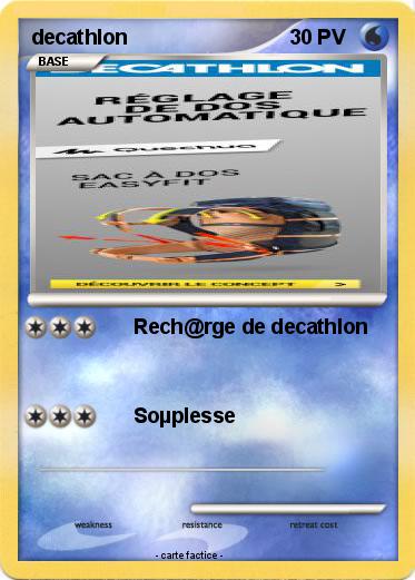 Pokemon decathlon