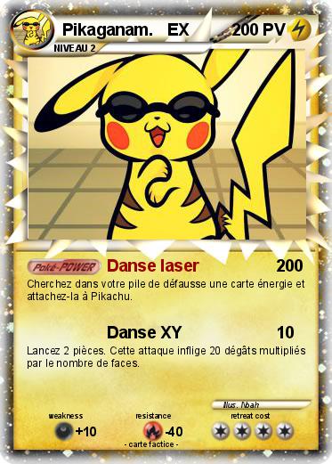 Pokemon Pikaganam.   EX