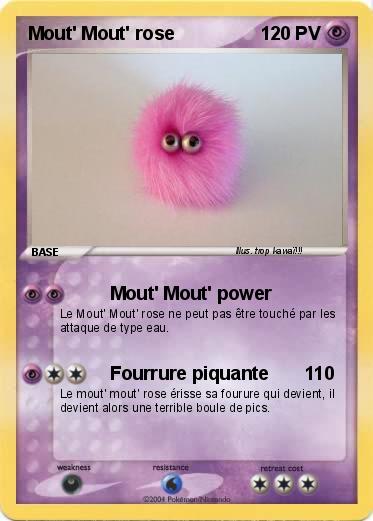 Pokemon Mout' Mout' rose