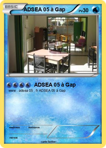 Pokemon ADSEA 05 à Gap