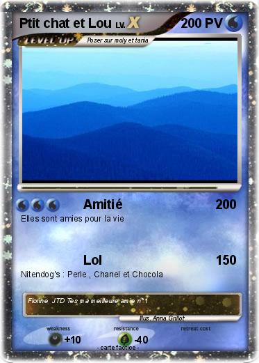 Pokemon Ptit chat et Lou