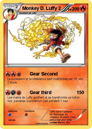 Pokemon Monkey D. Luffy 2