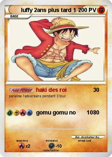 Pokemon luffy 2ans plus tard 1