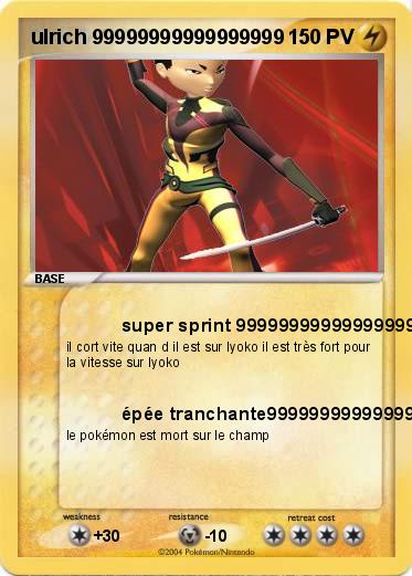 Pokemon ulrich 99999999999999999     