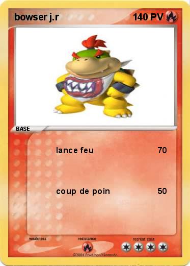 Pokemon bowser j.r