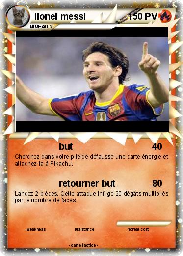 Pokemon lionel messi