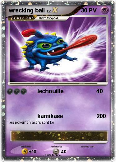 Pokemon wrecking ball