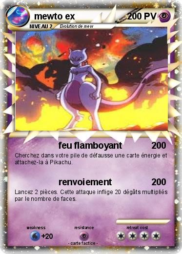 Pokemon mewto ex