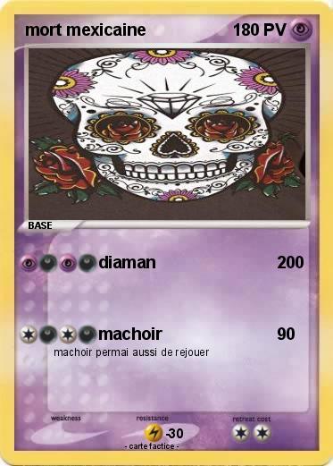 Pokemon mort mexicaine