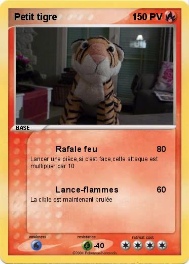 Pokemon Petit tigre