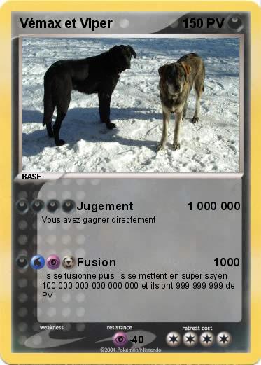 Pokemon Vémax et Viper