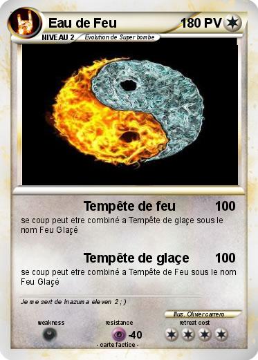 Pokemon Eau de Feu
