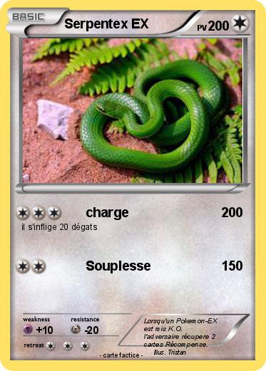 Pokemon Serpentex EX