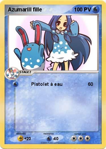 Pokemon Azumarill fille