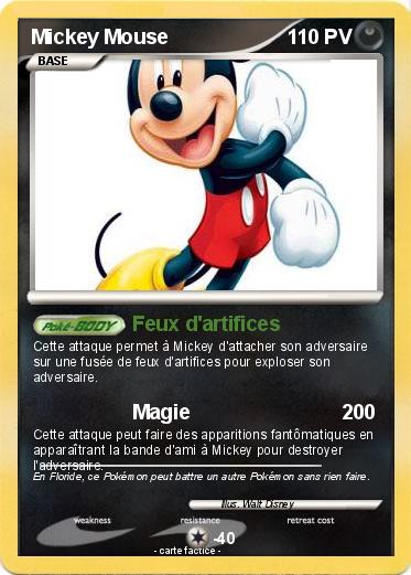 Pokemon Mickey Mouse