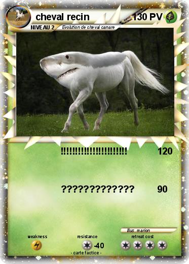 Pokemon cheval recin