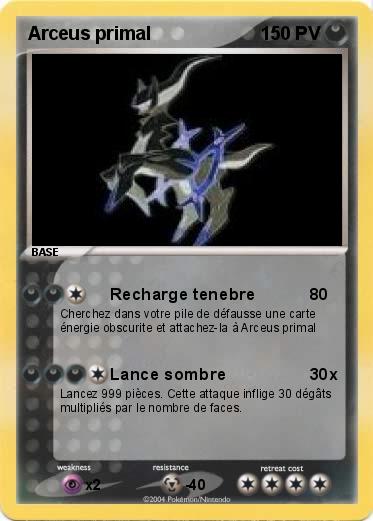 Pokemon Arceus primal