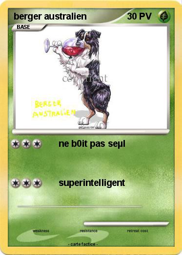 Pokemon berger australien