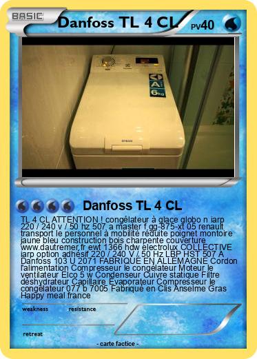 Pokemon Danfoss TL 4 CL