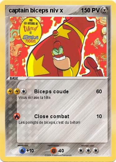 Pokemon captain biceps niv x