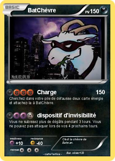 Pokemon BatChèvre