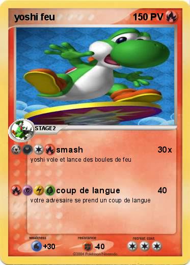 Pokemon yoshi feu