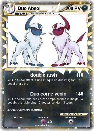 Pokemon Duo Absol