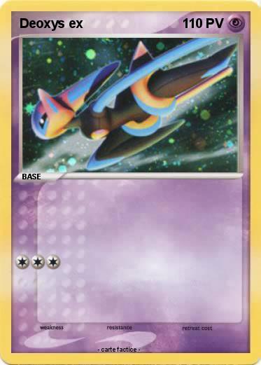 Pokemon Deoxys ex