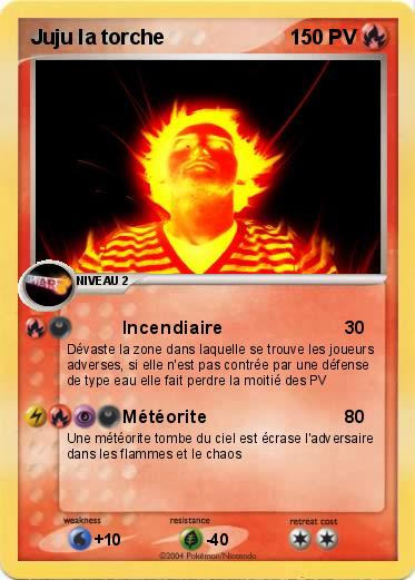 Pokemon Juju la torche