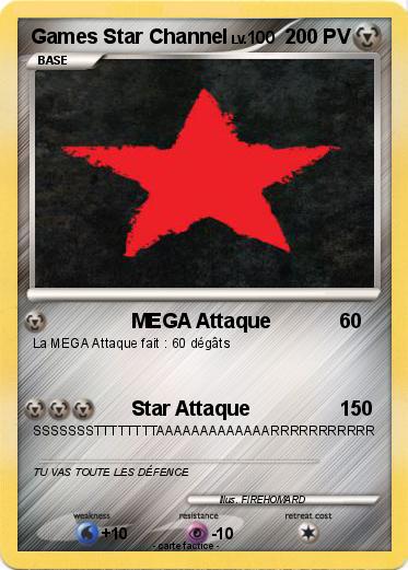 Pokemon Games Star Channel