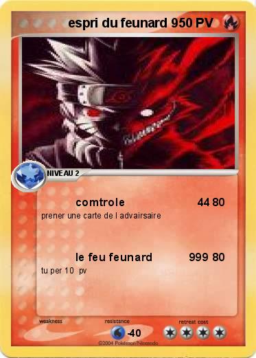 Pokemon               espri du feunard 9